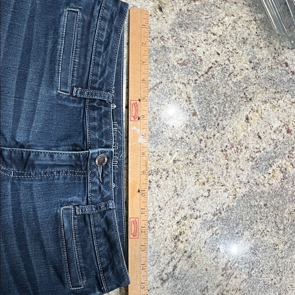 Jennifer Lopez Dark Blue Denim size 8. Inseam 32”. - Picture 9 of 9
